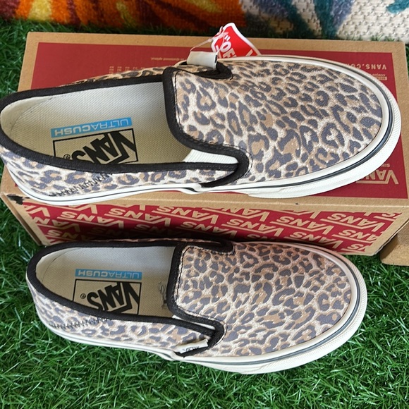 Vans Slip On Sf Cheetah White Cap Gray/Black Surf WMNS sneakers - Picture 3 of 16